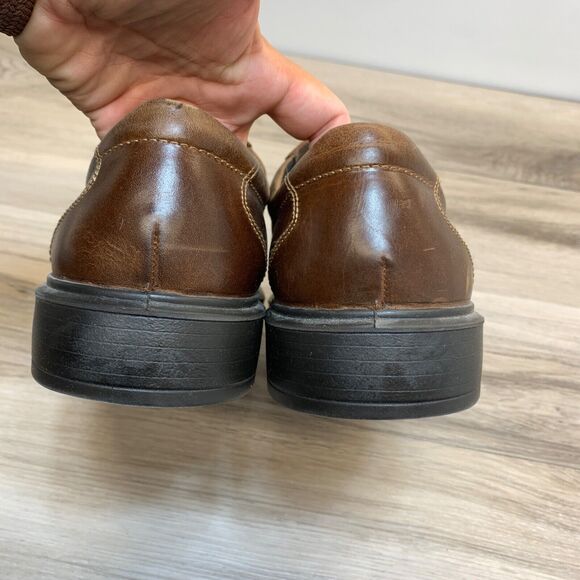 Ecco Helsinki Men’s Brown Leather Lace Up Shoes EUR 46 US 12-12.5 Retail $150 main image 5